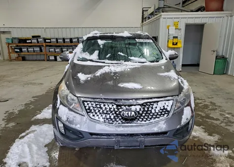 2015 Kia Sportage Ex from USA, damaged, VIN KNDPCCAC8F7711252